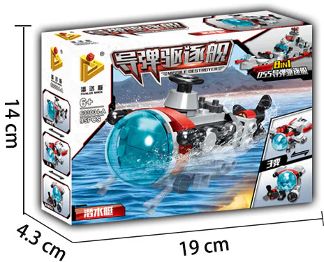 Mobilized Sea-Based Deterrence System (MSDS-8) 潘洛斯 PANLOSBRICK 633004-C image 27