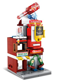 Mini Street Scene: Bar, Convenience Store
