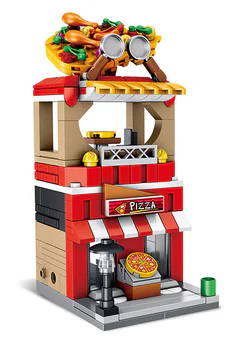 Mini Street View: Pizza Shop