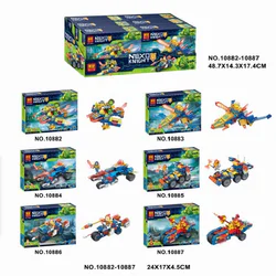 Element Knight Mini Battle Tank 6 Models