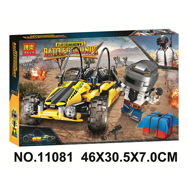 Jedi survival: yellow Buggy and square head 11081 image 1