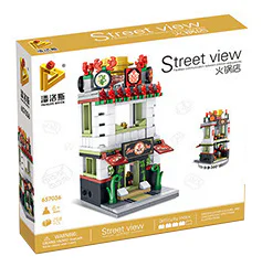 Mini Cityscape: Hot Pot Shop 潘洛斯 PANLOSBRICK 657036 image 2