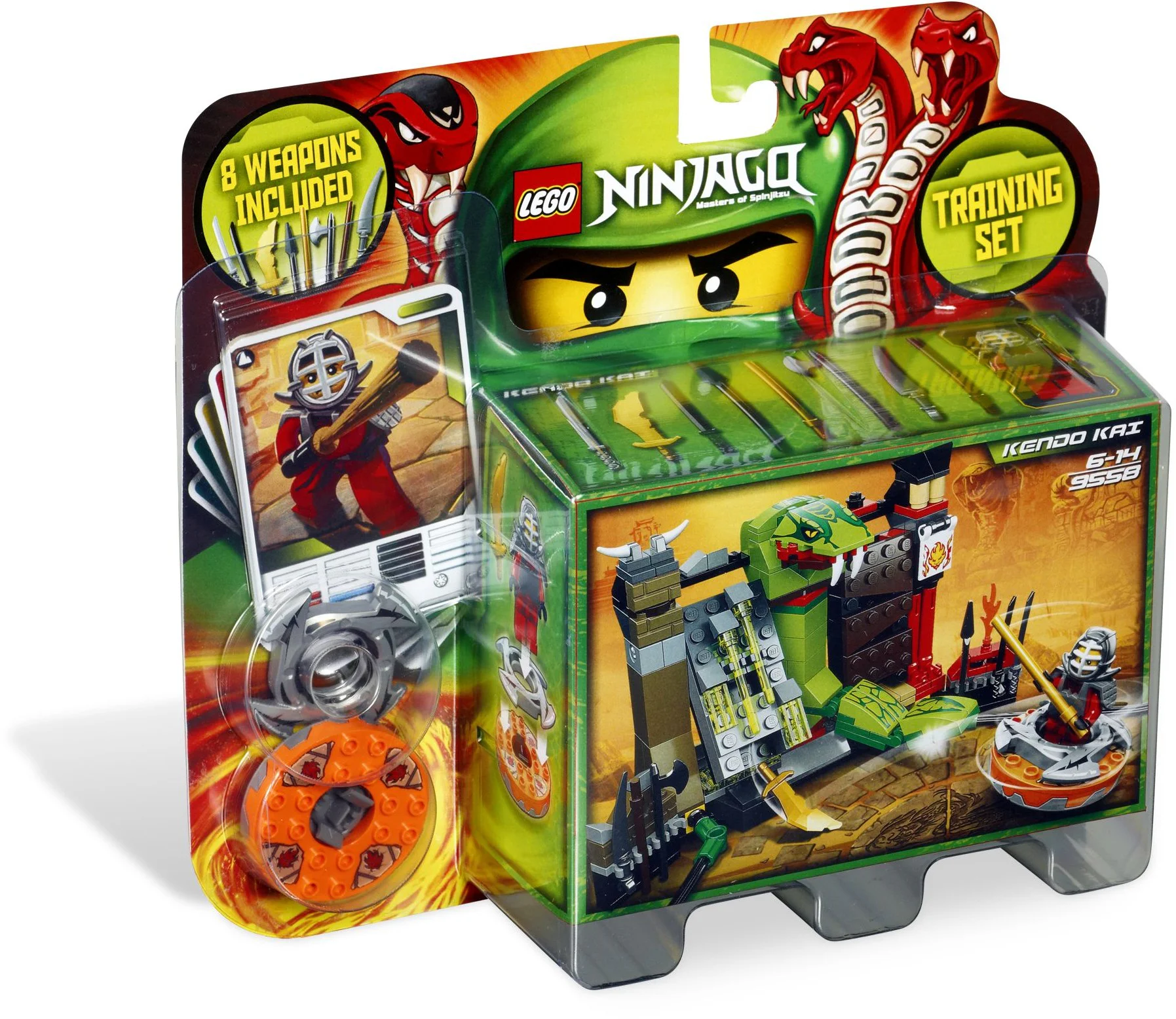 Ghost Ninja: Training Ground Whirlwind Bag 乐高 LEGO 9558 image 1