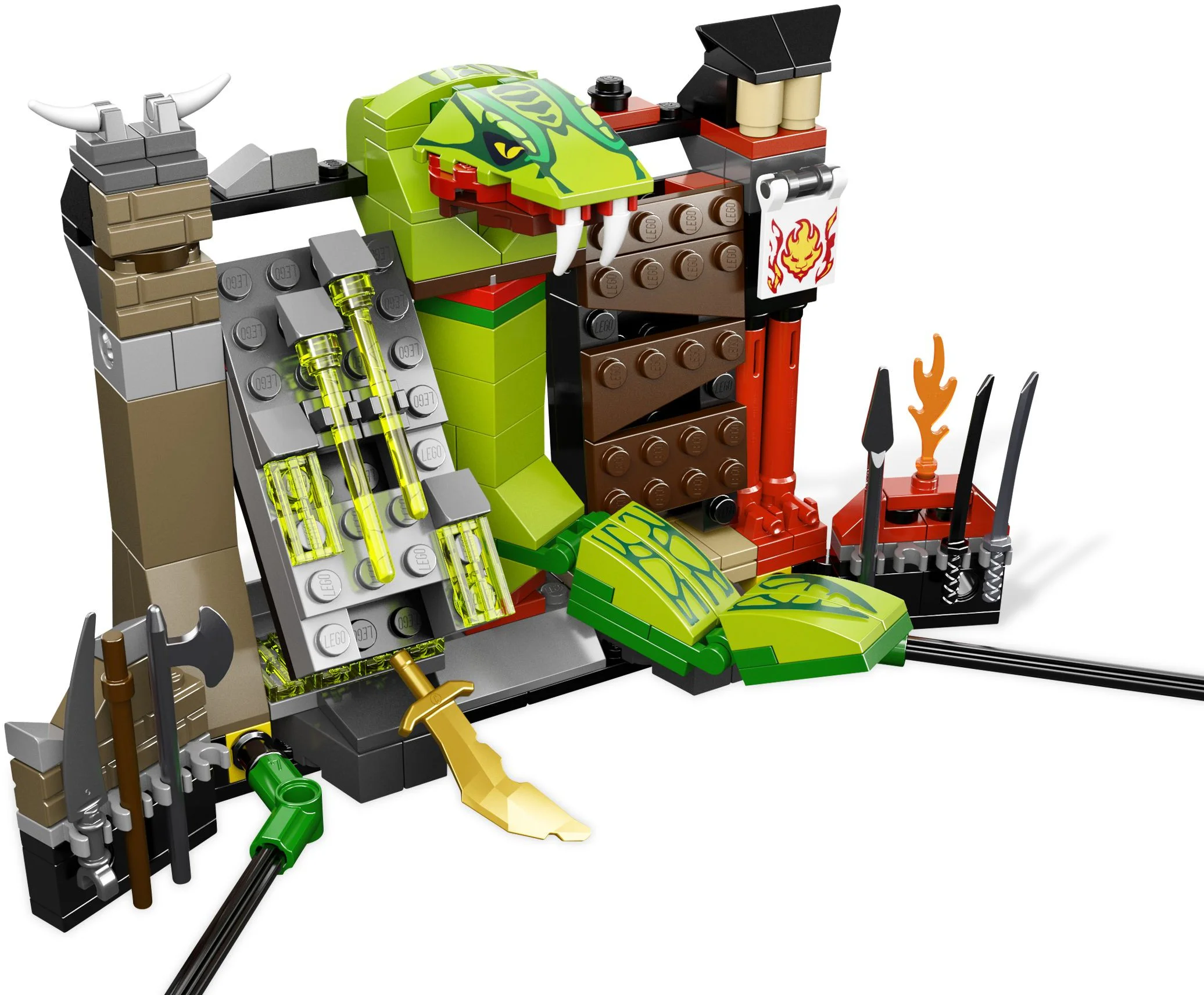 Ghost Ninja: Training Ground Whirlwind Bag 乐高 LEGO 9558 image 2