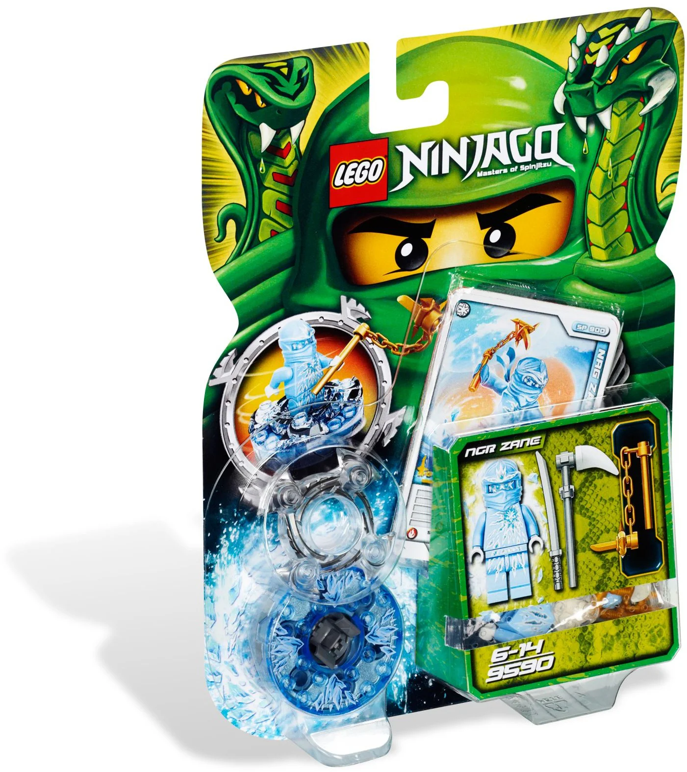 Mirage Ninja: Zangyro pack for ninja in shape 乐高 LEGO 9590 image 1