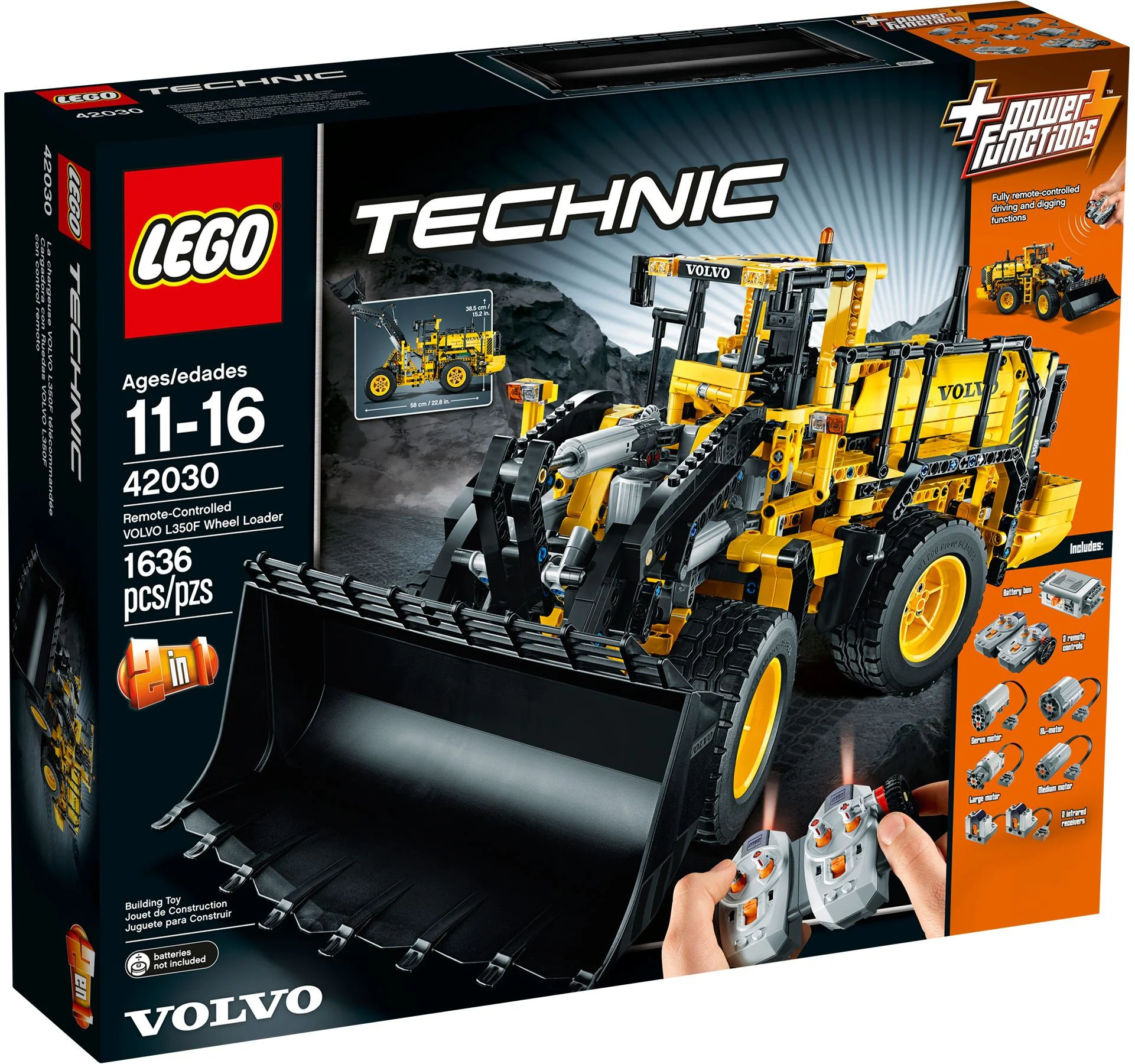 RCC Volvo L350F Wheel Loader 乐高 LEGO 42030 image 1