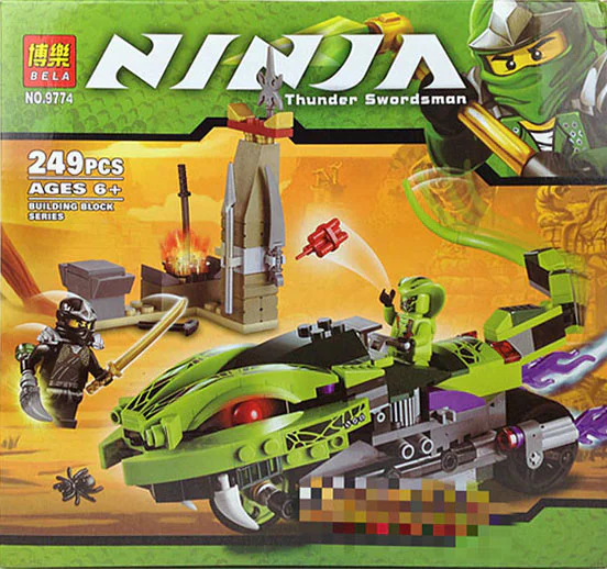 Ghost Ninja: Lhasa's Giant Mechanical Jaw 9774 image 1