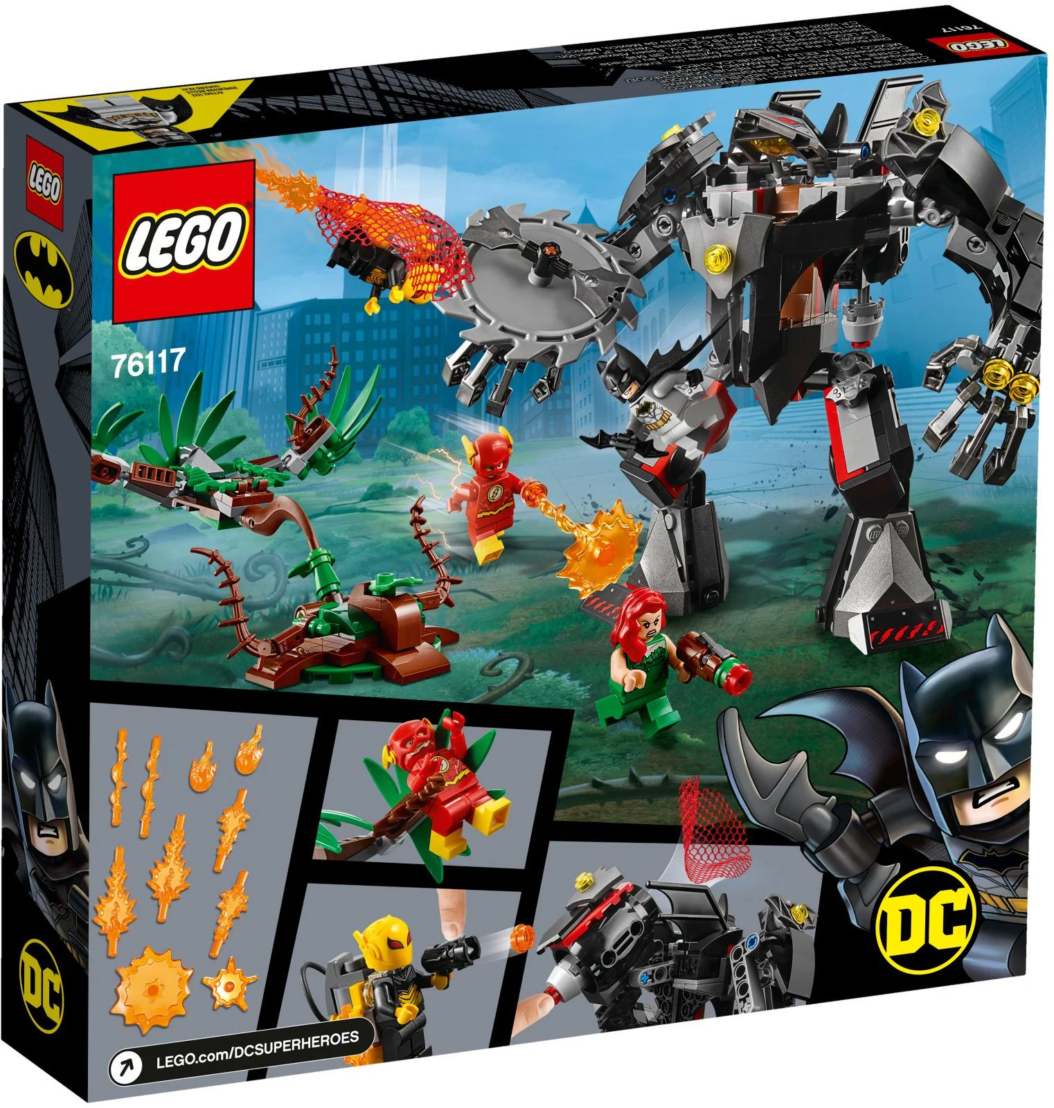Batman's battle for poison vine armor 07118 image 3