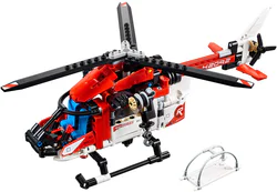 Rescue helicopter.