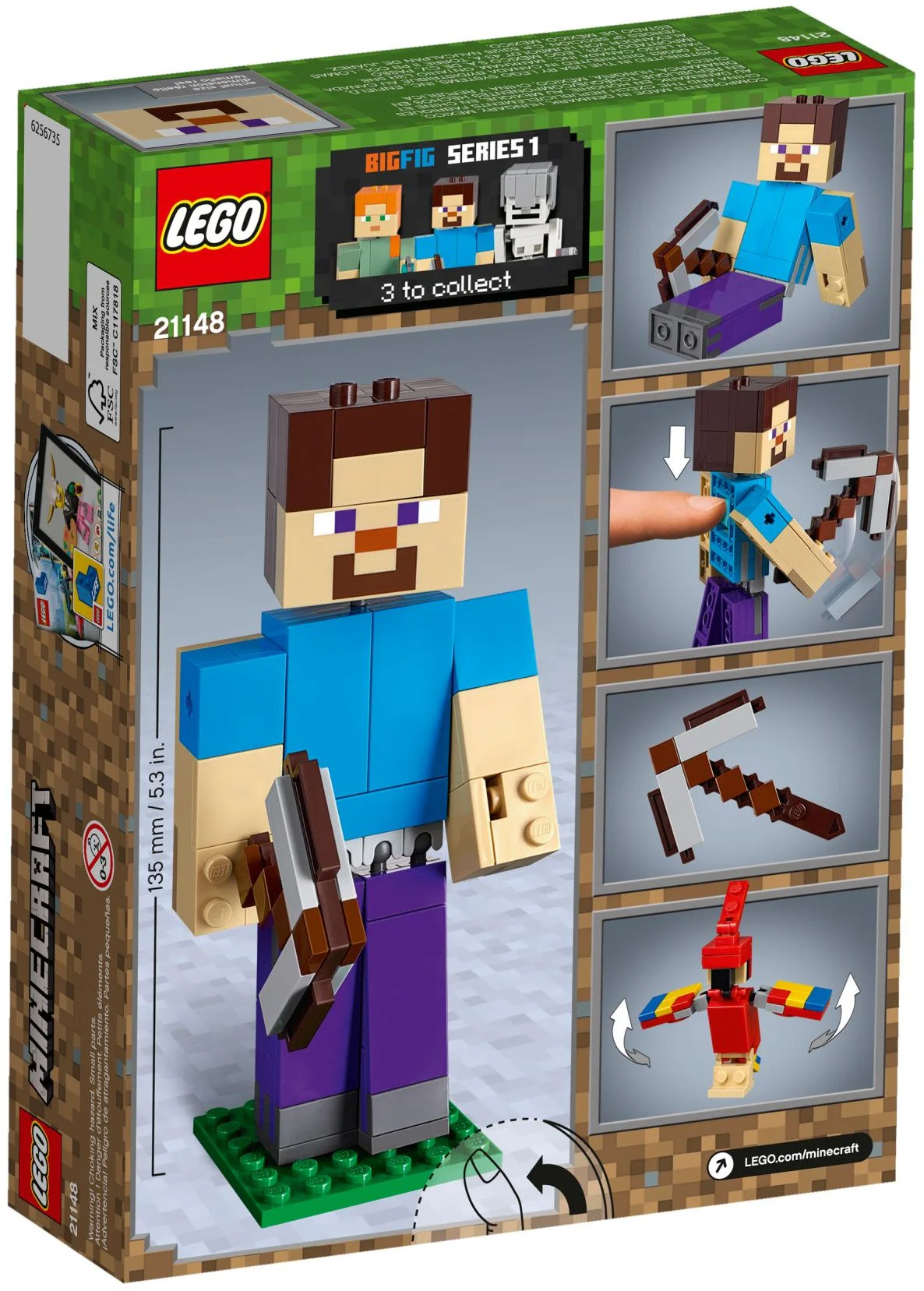 LEGO My World Hero Steve 欣宏 XINH 5131 image 4