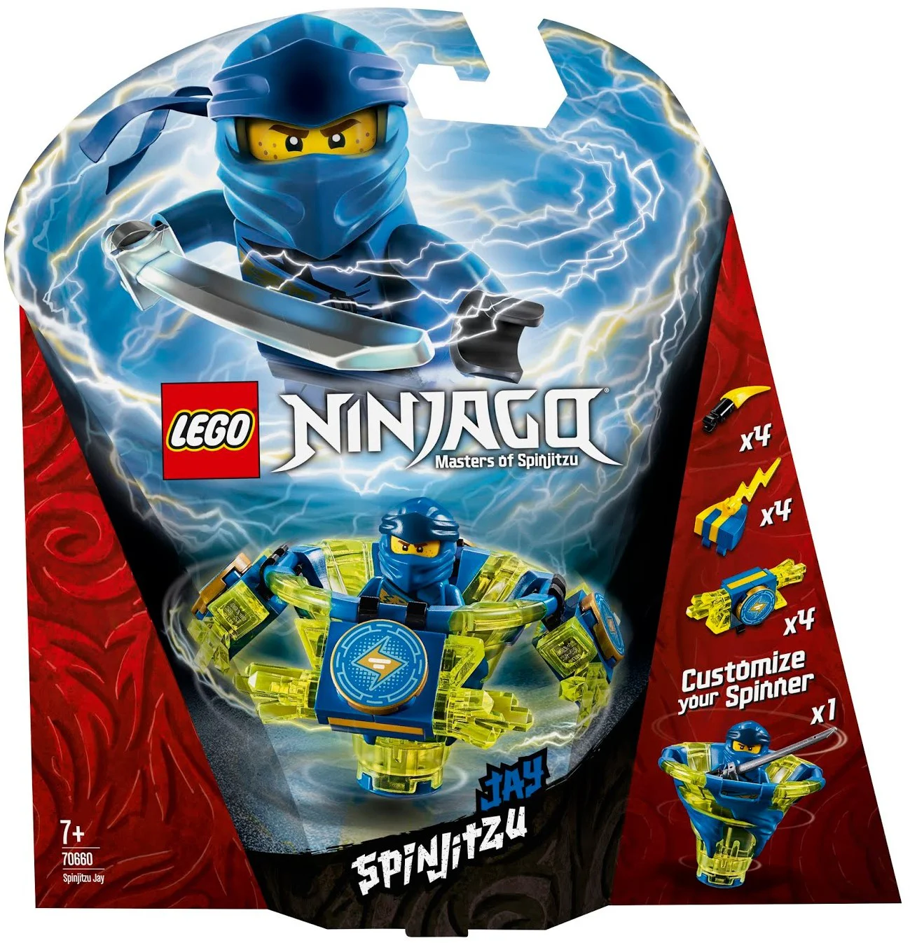 Whirlwind Cyclone: Lightning Ninja Jay 11153 image 1