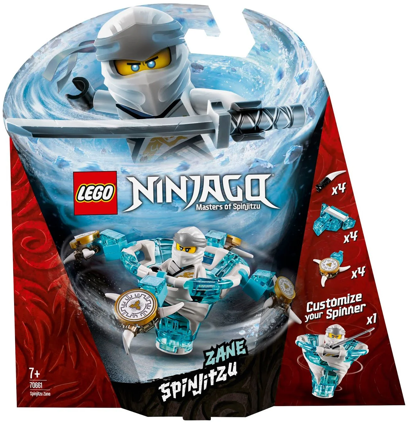 Whirlwind Warrior: Ice-Blooded Ninja Praise 11154 image 1
