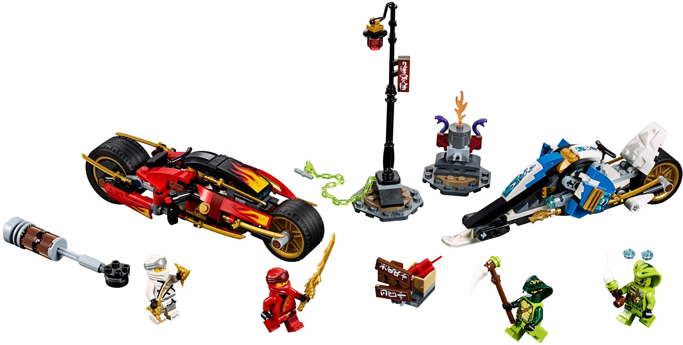 Legacy: Kay's Knife-Edged Motorcycle and Zan's Snowy Motorcycle 31184