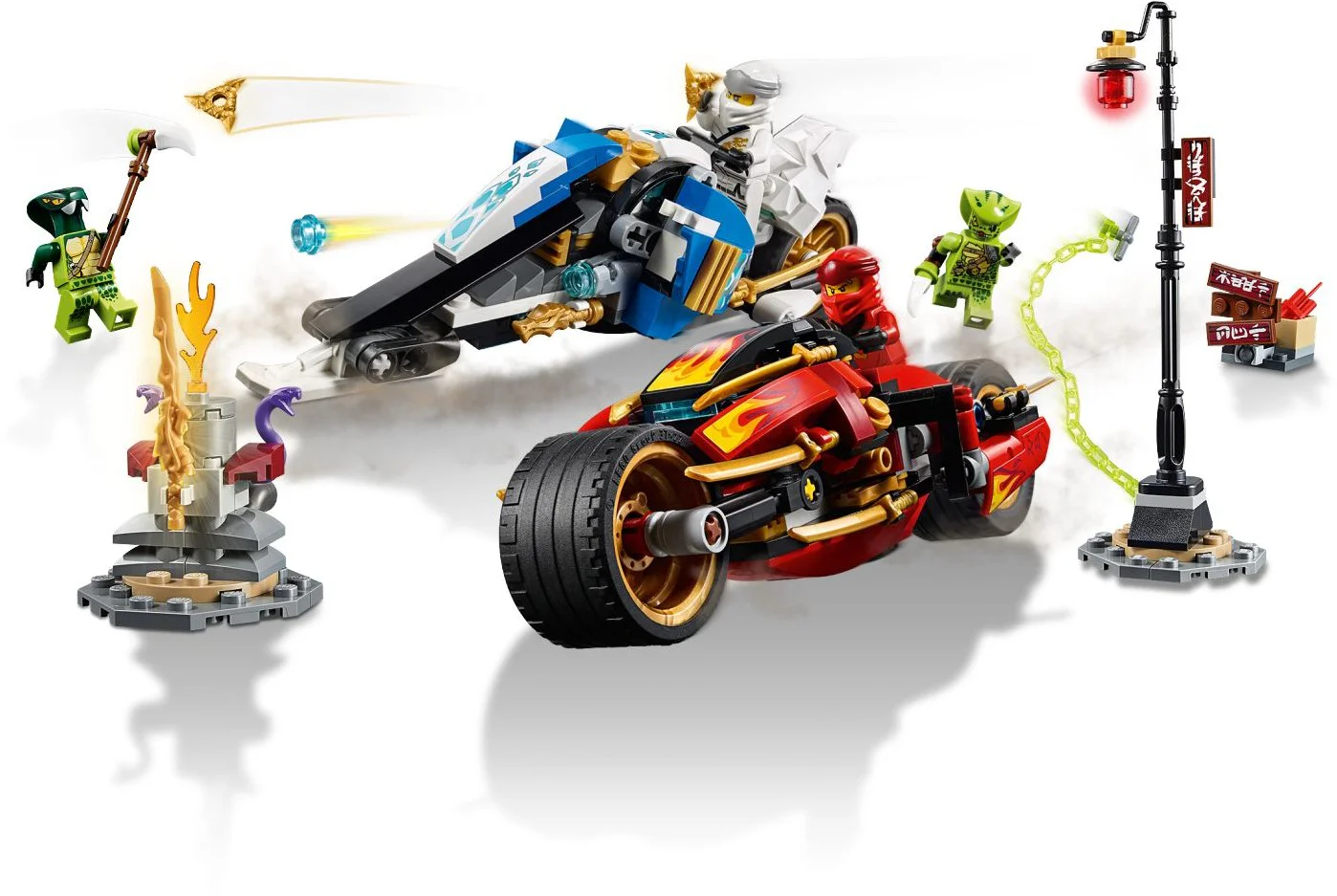 Legacy: Kay's Knife-Edged Motorcycle and Zan's Snowy Motorcycle 31184 image 2