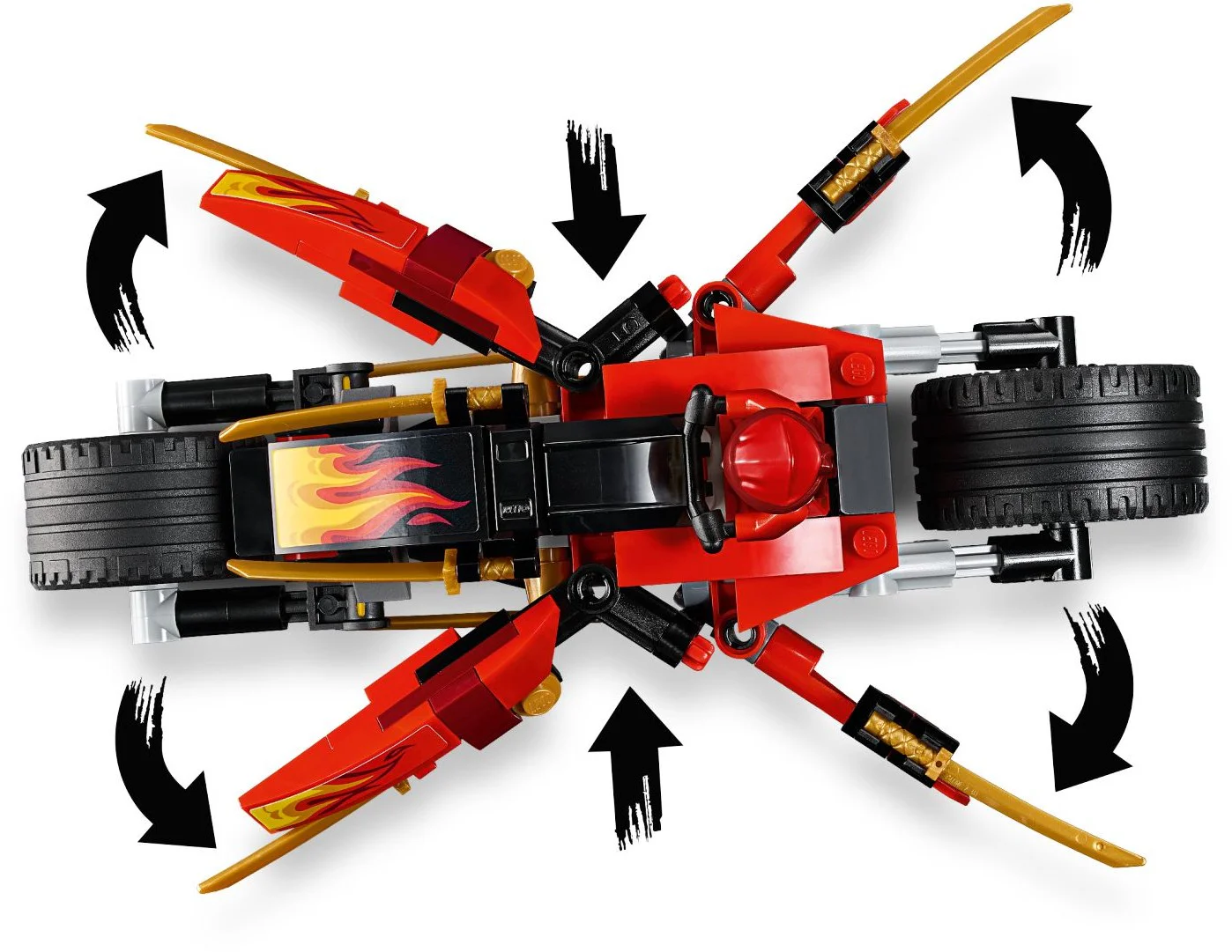 Legacy: Kay's Knife-Edged Motorcycle and Zan's Snowy Motorcycle 31184 image 3