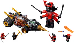 "Legacy: The Massive Drilling Tank of the Earth- Ninja Raider"