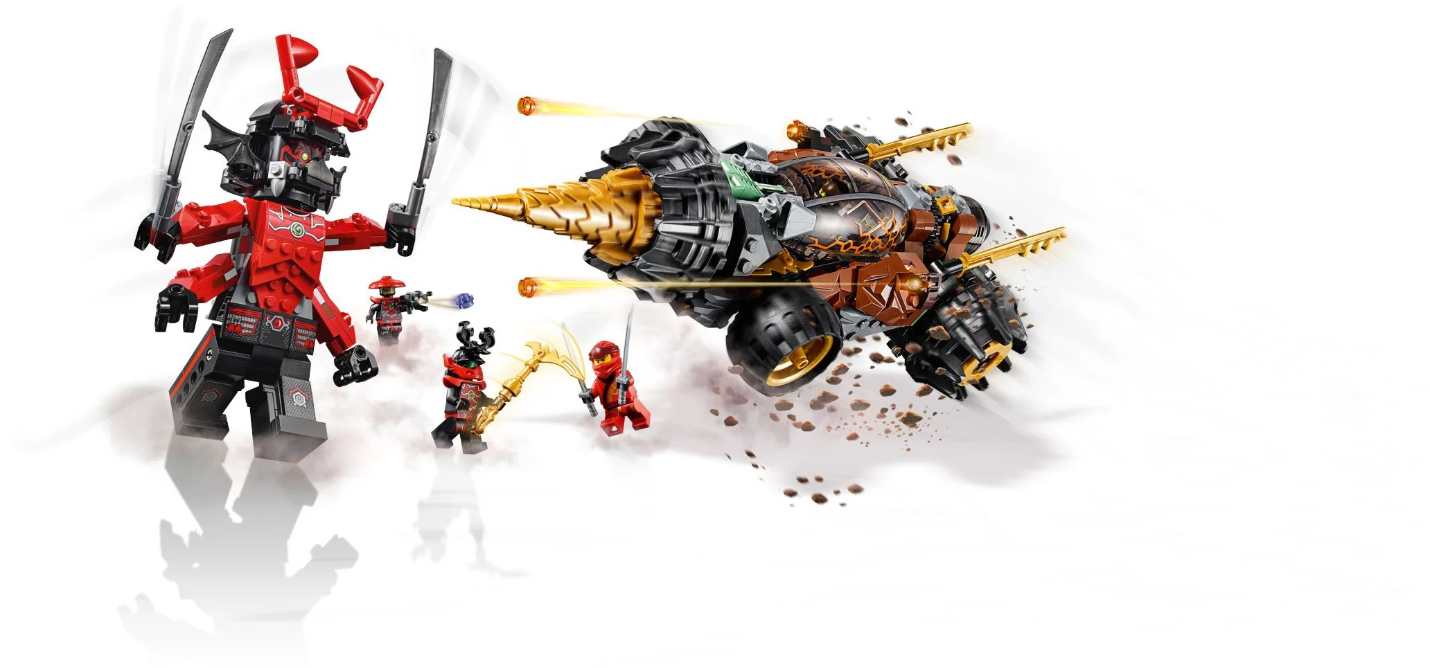 "Legacy: The Massive Drilling Tank of the Earth- Ninja Raider" 06097 image 2
