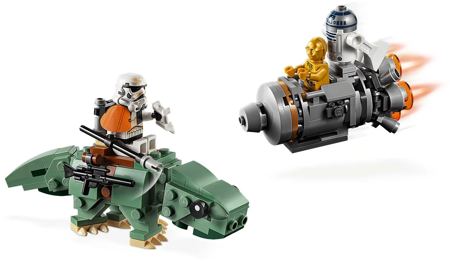 Miniature War Machine: Robot Escape Pod and Wetback Beast 11415 image 2