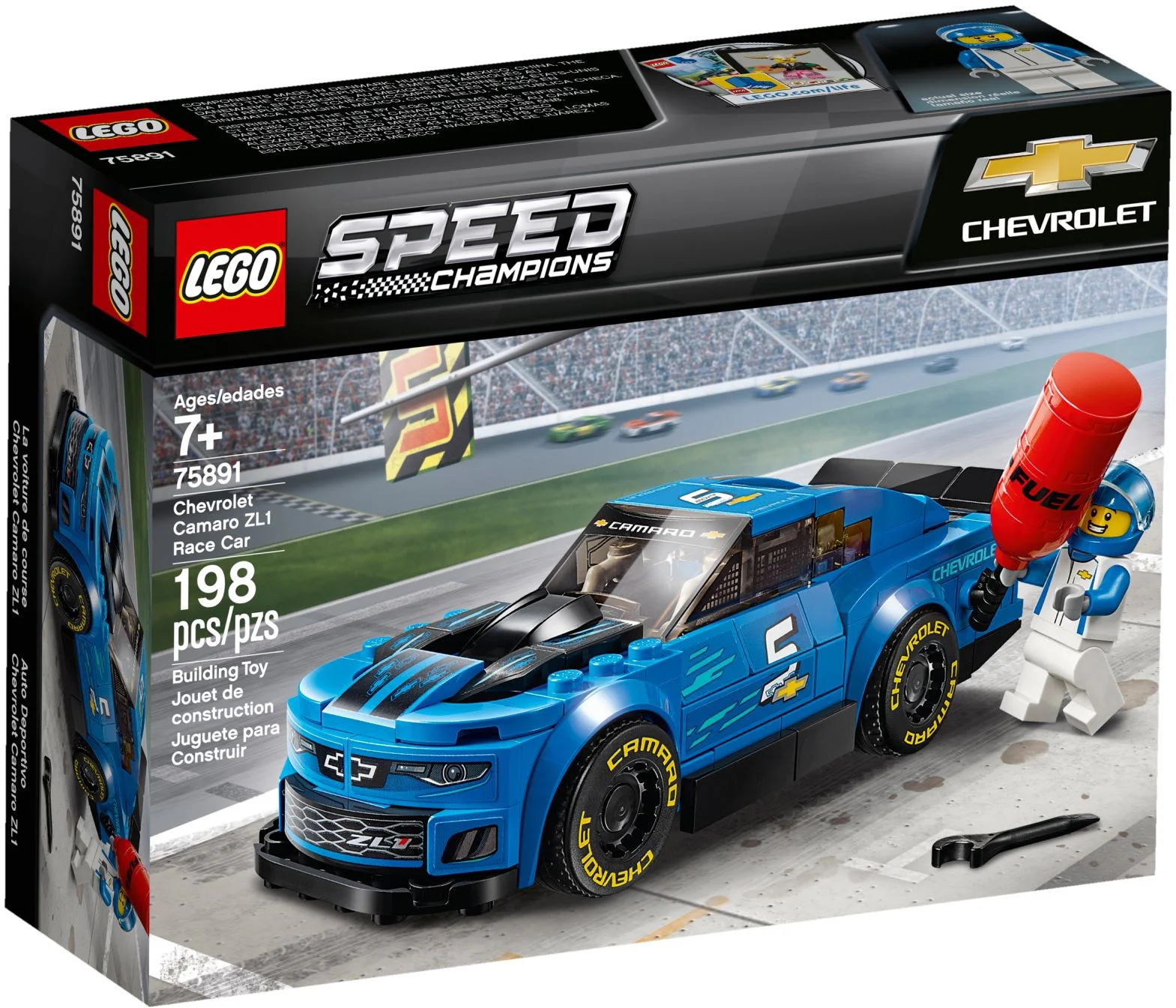 Chevrolet Camaro ZL1 racing car iBLOCK PL-920-29 image 1