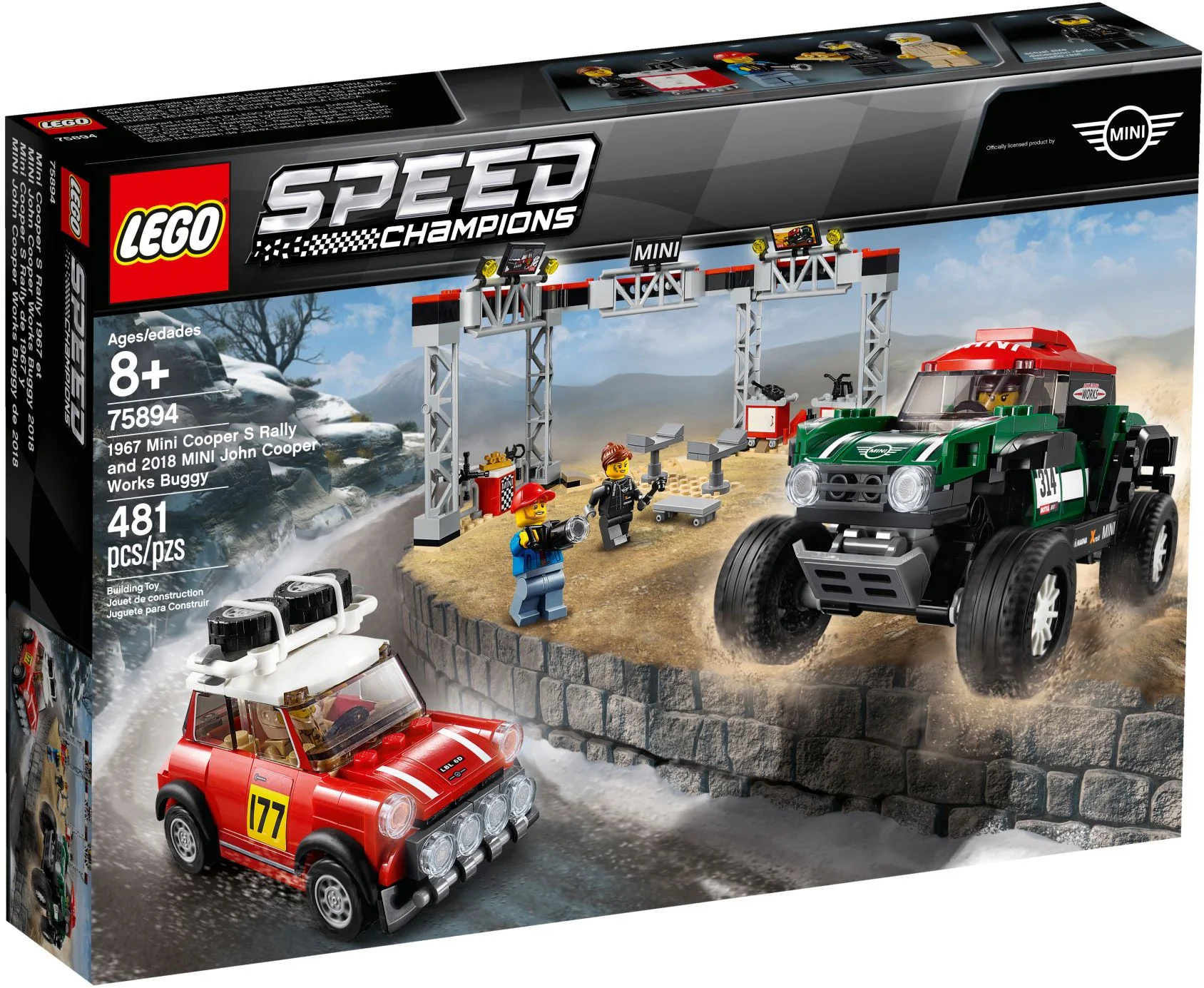 1967 Mini Cooper S Rally and 2018 Mini John Cooper Works Buggy 5005 image 1