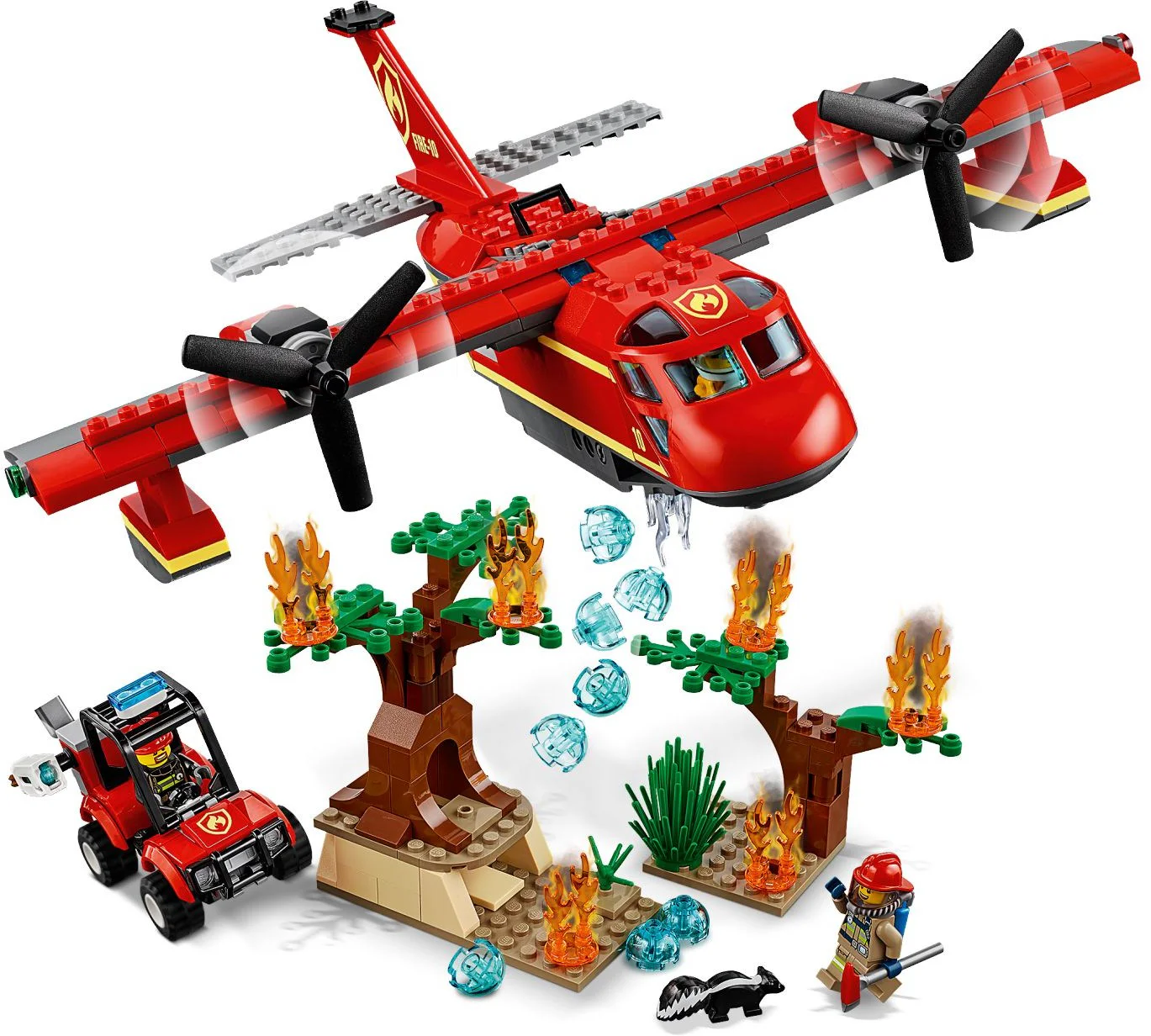 Firefighting: Firefighting plane 02137 image 2