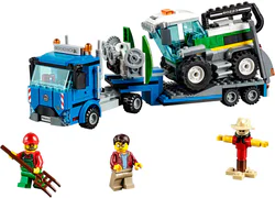 Harvester Transport Truck