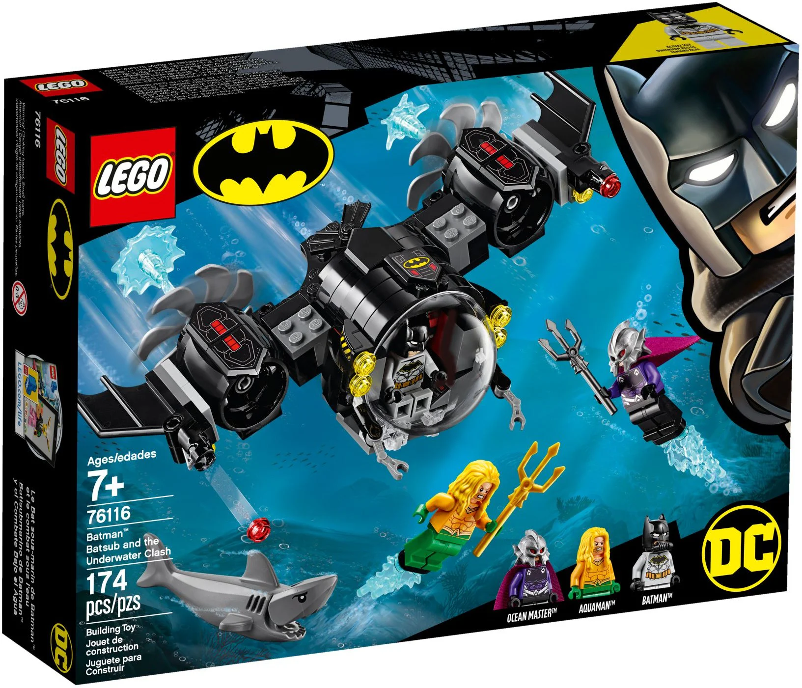 Batman Submarine Underwater Battle 乐高 LEGO 76116 image 1