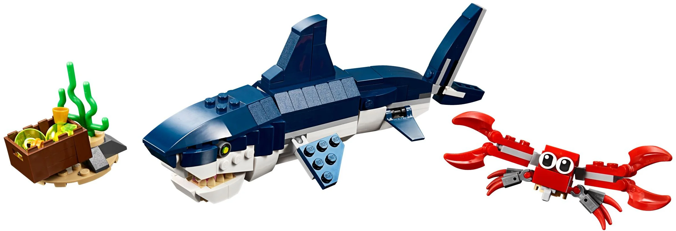 Deep-sea life. 迪库 DECOOL/酷小砖 BrickCool 31009