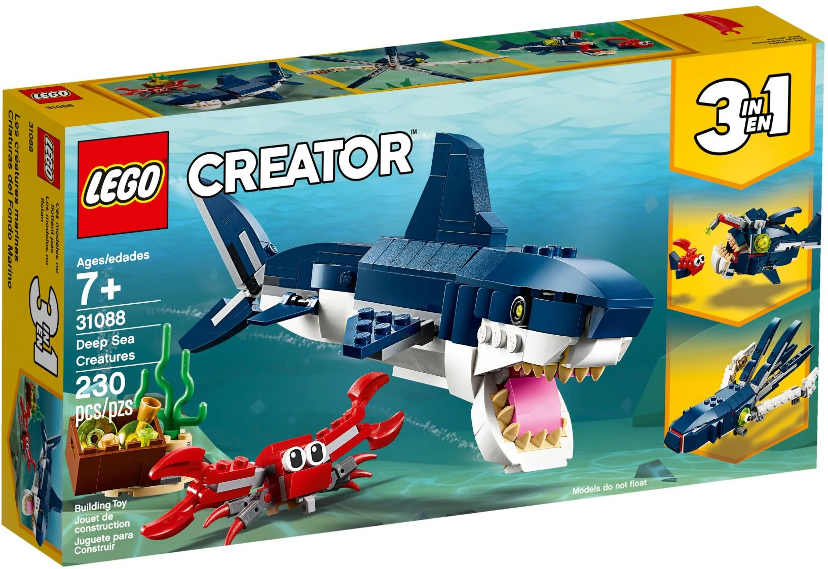 Deep-sea life. 迪库 DECOOL/酷小砖 BrickCool 31009 image 1