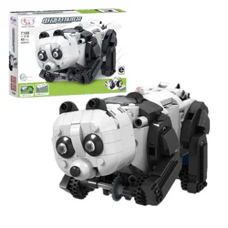Electric technology collage: Panda