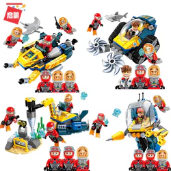 Crystal Squad: Vehicle 4 types - Pioneering Route Leader, Stealth Exploration Ship, Deep-Sea Digger, and Crystal Ironclad.