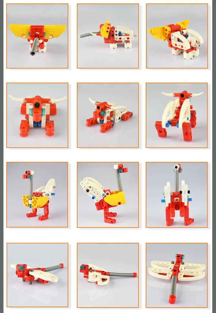 Creative multivariable building blocks 咔搭 CaDA/双鹰 DoubleE C53004 image 3