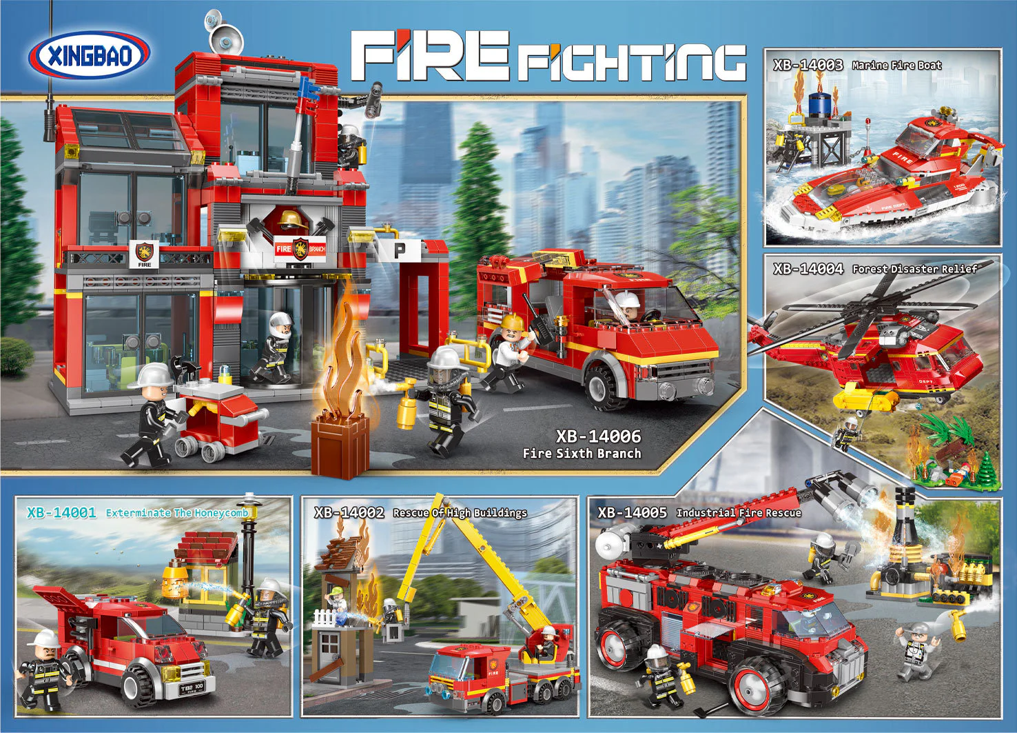 Urban fire brigade: the elimination of hives 星堡 XINGBAO XB-14001 image 4