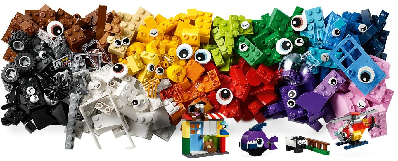 A big-eyed creative suit 乐高 LEGO 11003 image 1