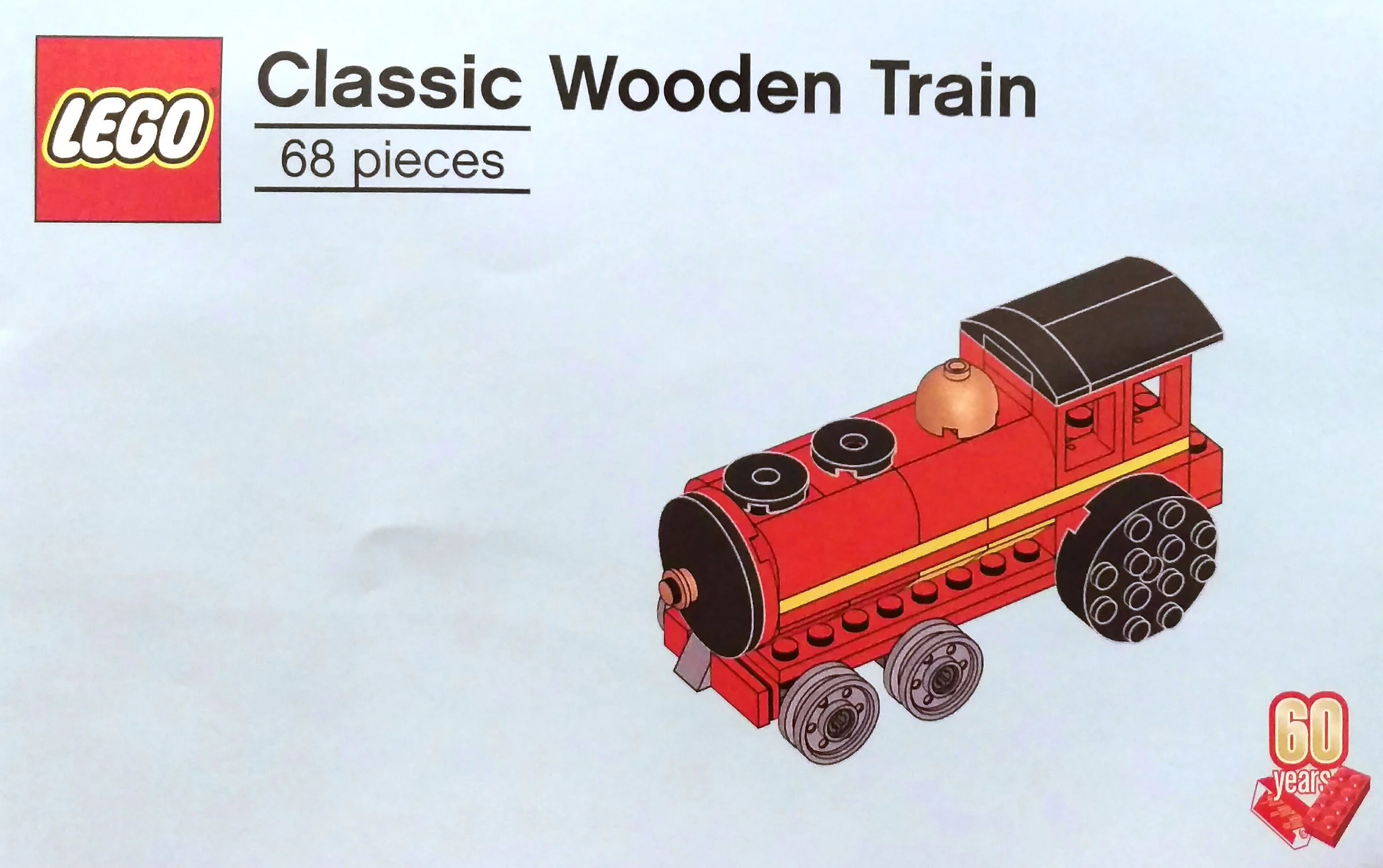 Lego's 60th anniversary limit: the classic train 乐高 LEGO 6258623 image 1