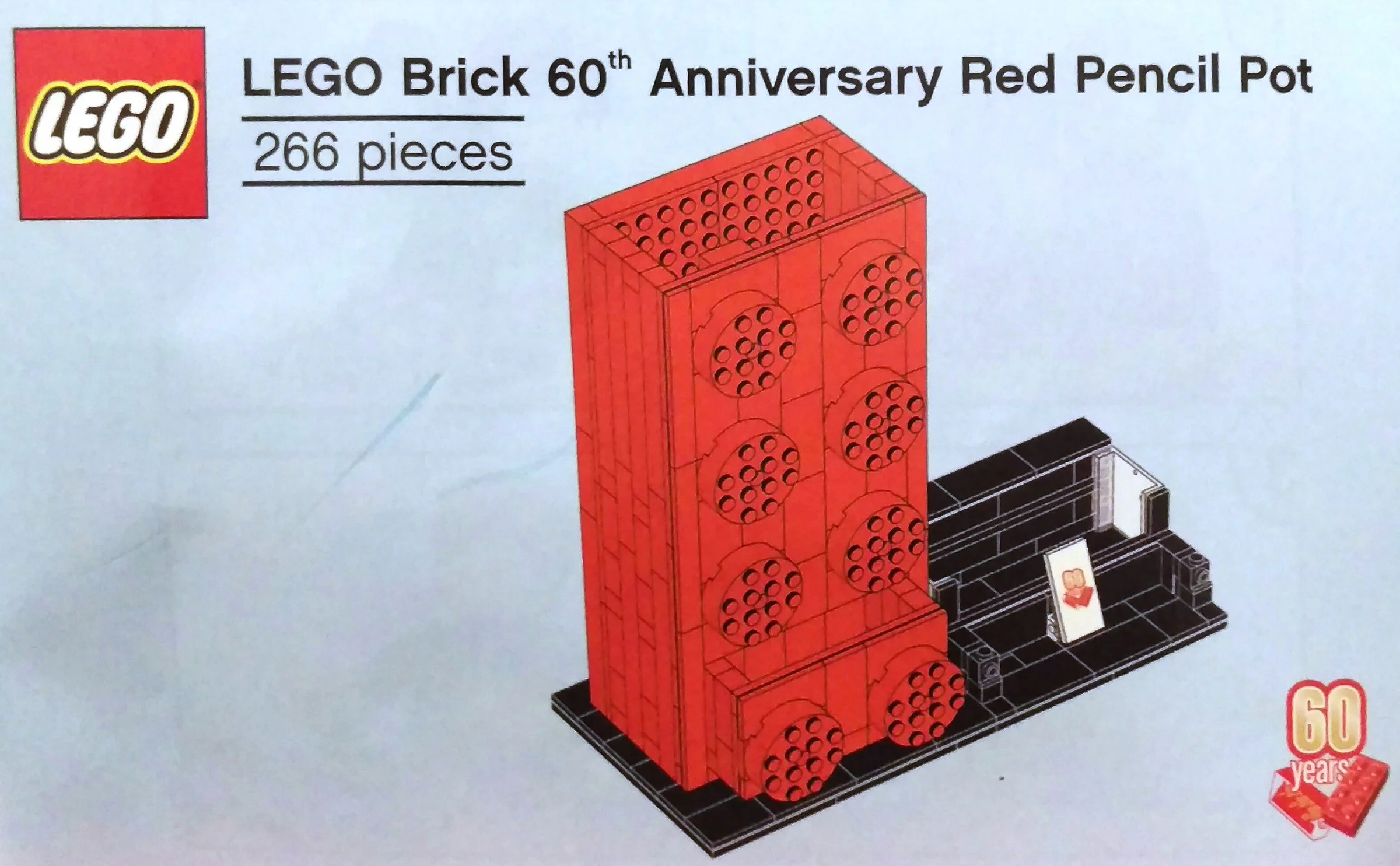 Lego's 60th anniversary limit: pen 乐高 LEGO 62588622 image 1