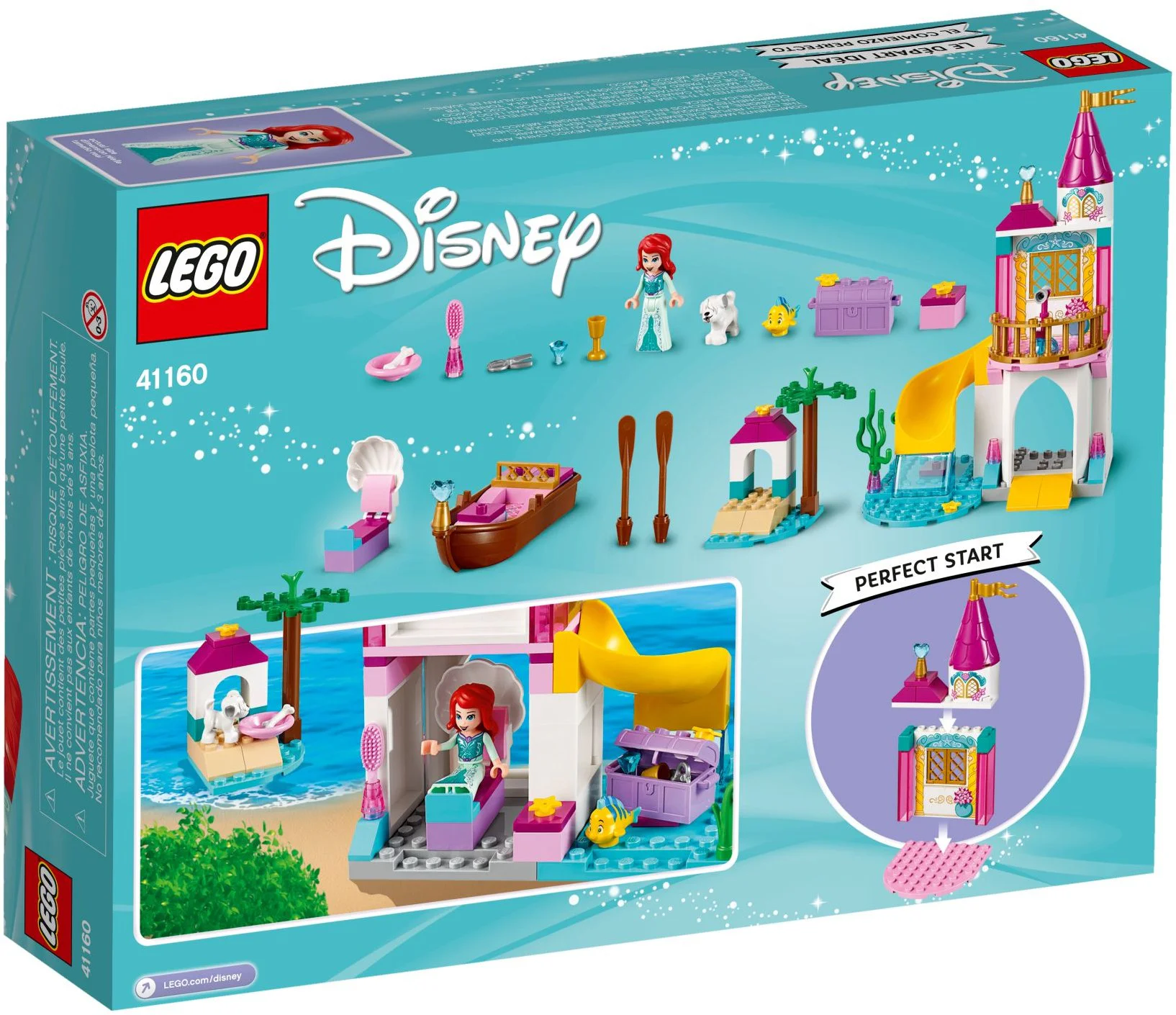 Disney: Little Mermaid Ariel's Seaside Castle 25021 image 6