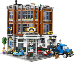 Street corner car repair station