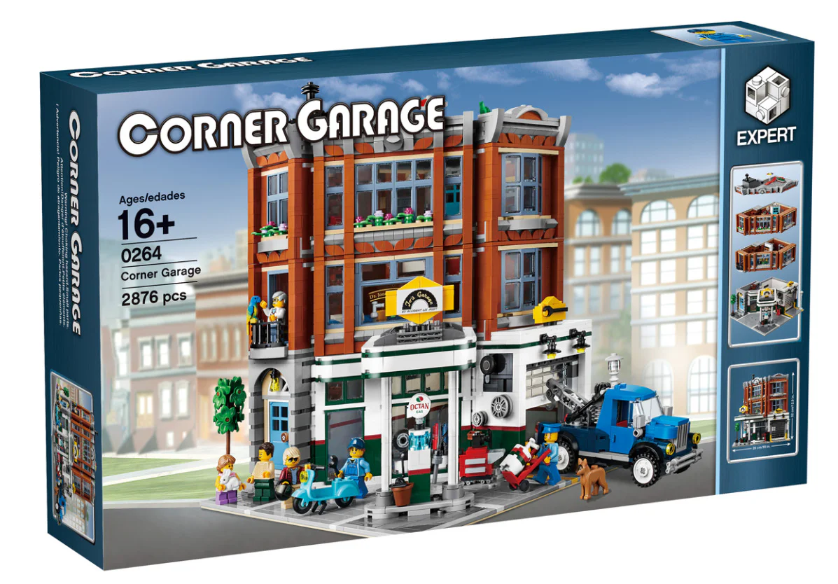 Street corner car repair station 15042 image 6