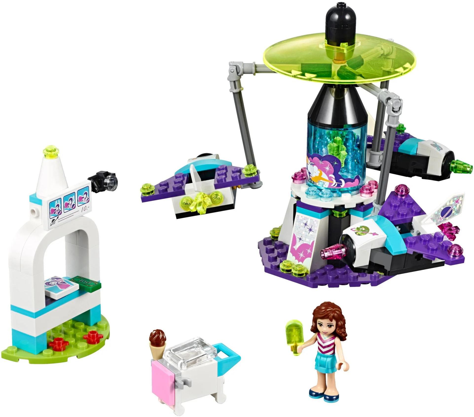Amusement Park Space Shuttle 01006