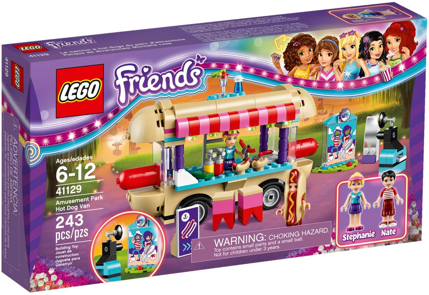 Fun Zone Mobile Hot Dog Cart 01007 image 1