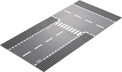 Crossroads: Straight Road and Perpendicular Roads