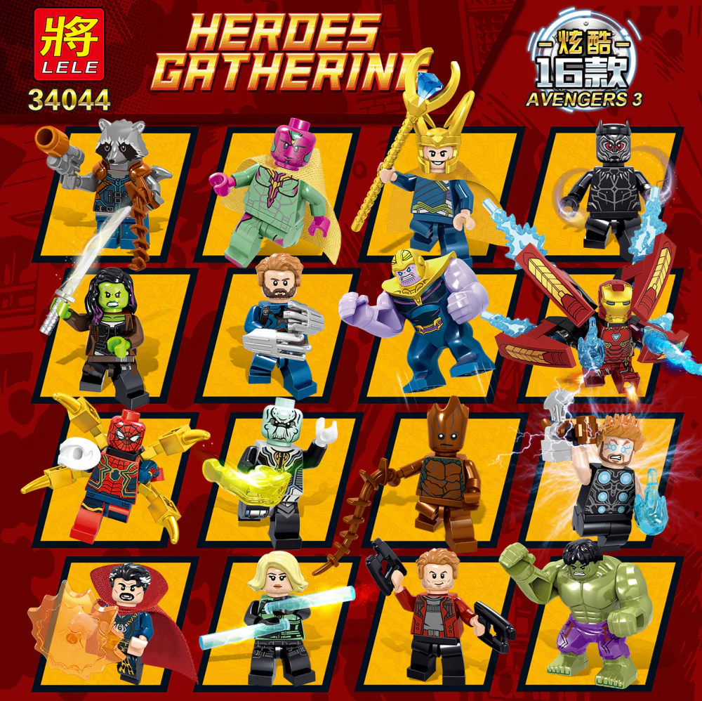 The Avengers' 3-player. Sixteen 34044 image 1