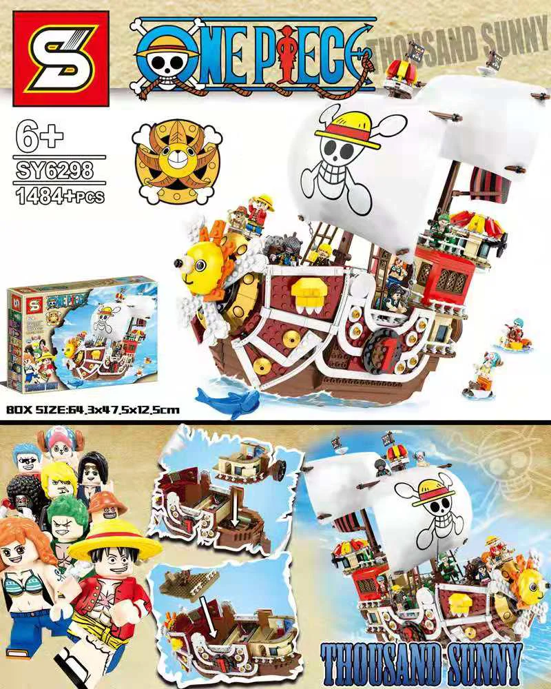 One Piece: Thousand Sunny Pirate Ship SY6298 image 5