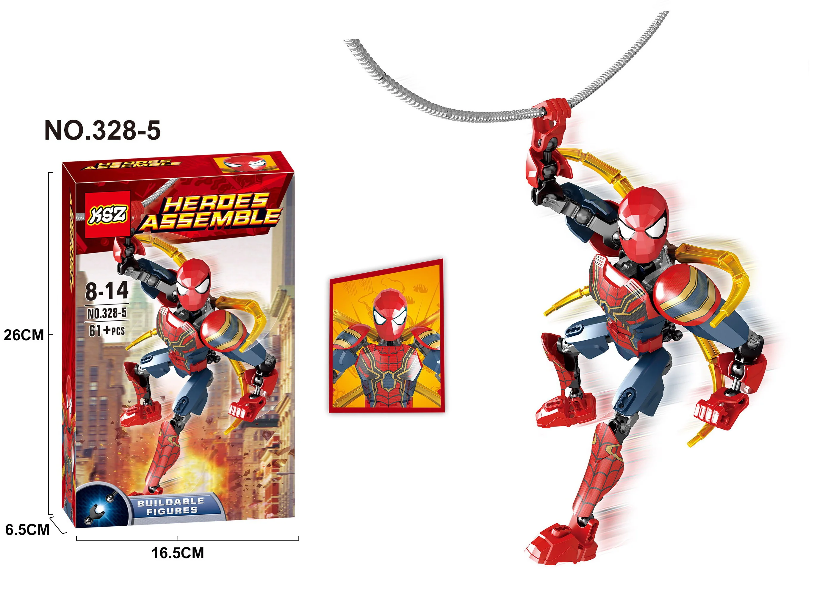 Scrolling dolls: Spider-Man 328-5