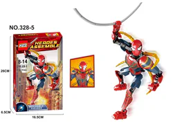 Scrolling dolls: Spider-Man