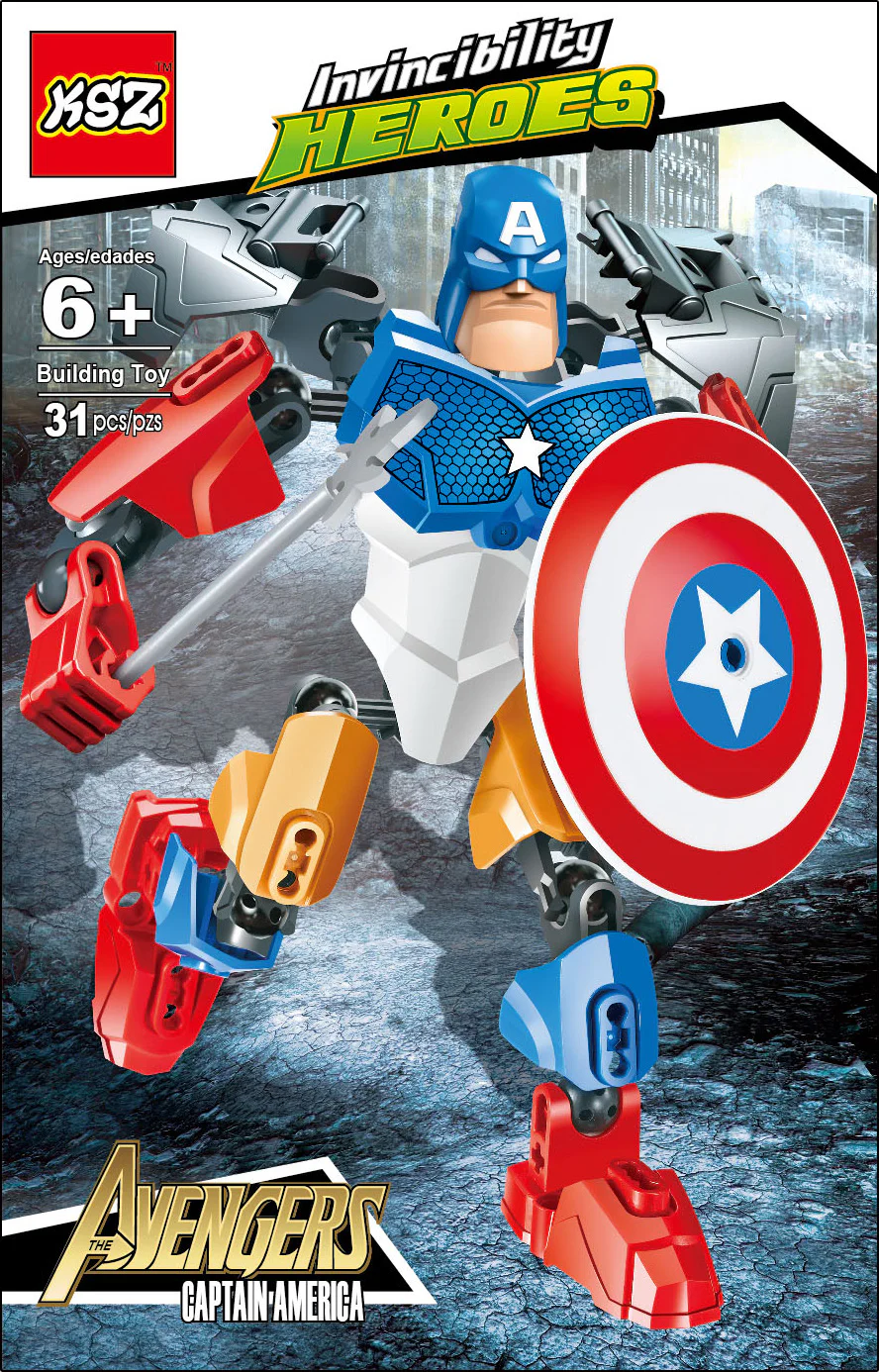 Spelling dolls: Captain America 508 image 1