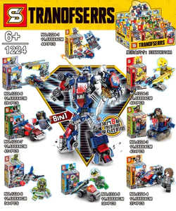 Transforming Robot: Poseidon's Pillar 8-IN-1 8-Type Combination