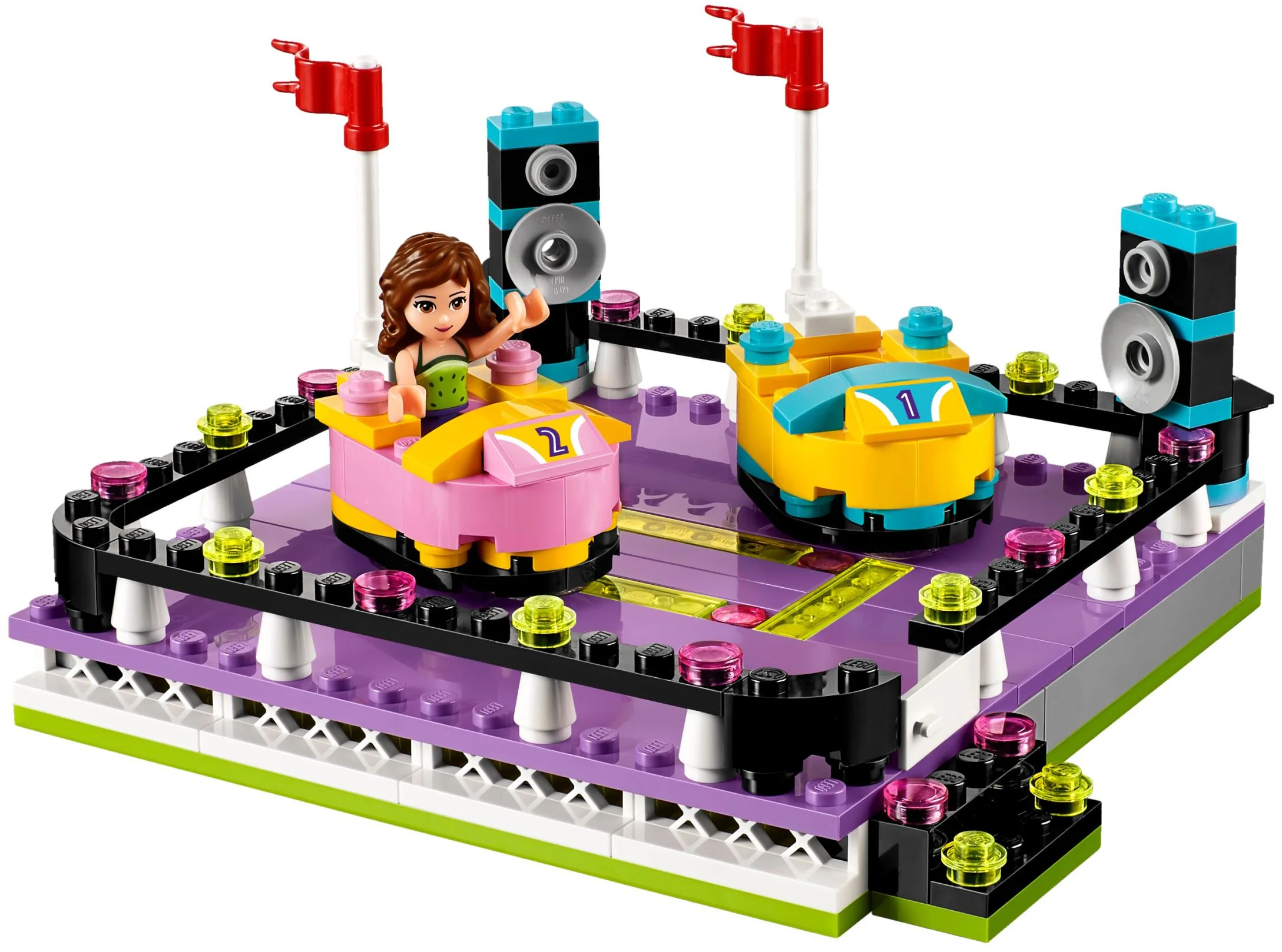 Bumper Car at an Amusement Park 01009 image 2