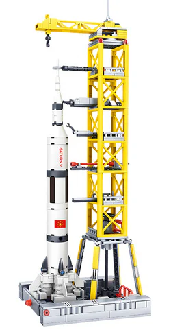 AVIATION: SATURN 5 CARRIER ROCKET